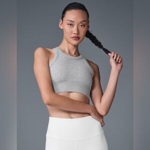 Alo Seamless High Neck Bra Tank